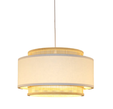 Bamboo & Linen Pendant at Online8 Furniture Auckland NZ