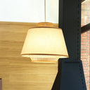 Bamboo & Linen Pendent at Online8 Furniture Auckland NZ