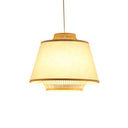 Bamboo & Linen Pendent at Online8 Furniture Auckland NZ