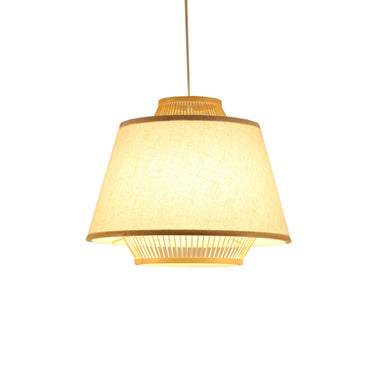 Bamboo & Linen Pendent at Online8 Furniture Auckland NZ