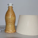 Bamboo & Linen Table Lamp 5 - Natural at Online8 Furniture Auckland NZ