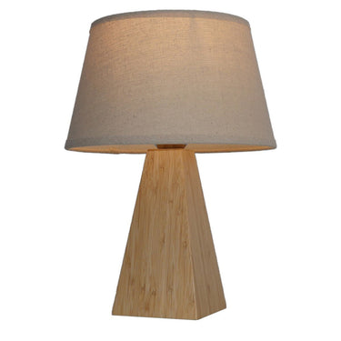 Bamboo & Linen Table Lamp - Medium at Online8 Furniture Auckland NZ