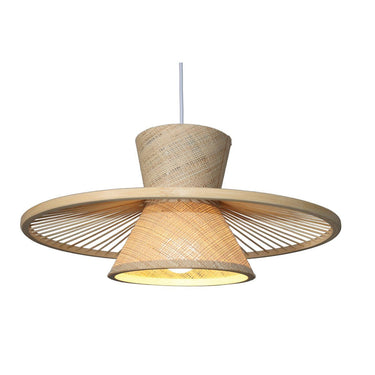 Bamboo Pendant Light – Natural Finish at Online8 Furniture Auckland NZ