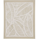 Banana Palm Textured Art - Natural Frame at Online8 Furniture Auckland NZ