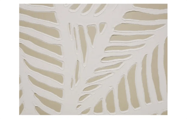 Banana Palm Textured Art - Natural Frame at Online8 Furniture Auckland NZ