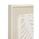 Banana Palm Textured Art - Natural Frame at Online8 Furniture Auckland NZ