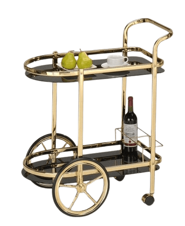 Luxembourg Bar Cart | Drinks Trolley at Online8 Furniture Auckland NZ