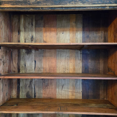 Baskerville Reclaimed Wooden Display Cabinet at Online8 Furniture Auckland NZ