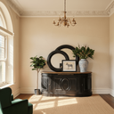 Bastian 4 Door Curved Sideboard - 2100mm at Online8 Furniture Auckland NZ