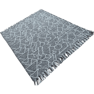 Battina Hand Woven Graphite Rug 240x160 at Online8 Furniture Auckland NZ
