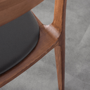 Baur Leather Dining Chair at Online8 Furniture Auckland NZ