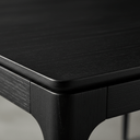 Baur Mid-Century Ashwood Dining Table - Black 1500mm at Online8 Furniture Auckland NZ