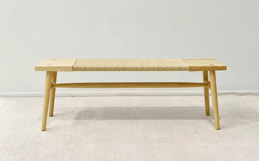 Baur Mid Century Nordic Style Bench at Online8 Furniture Auckland NZ