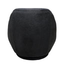 Baxter Boucle Swivel Chair - Black at Online8 Furniture Auckland NZ