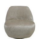 Baxter Swivel Chair - Warm Grey at Online8 Furniture Auckland NZ