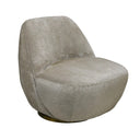 Baxter Swivel Chair - Warm Grey at Online8 Furniture Auckland NZ