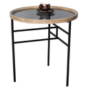 Baxton Round Side Table - 50cm at Online8 Furniture Auckland NZ