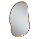 Baxton Wooden Squiggle Wall Mirror at Online8 Furniture Auckland NZ