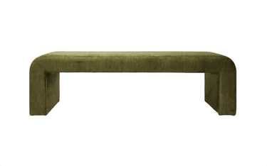 Beatrice Bench Seat - Olive at Online8 Furniture Auckland NZ