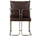 Beaubourg Leather Armchair - Vintage Brown at Online8 Furniture Auckland NZ