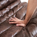 Beaubourg Leather Chair with Ottoman at Online8 Furniture Auckland NZ