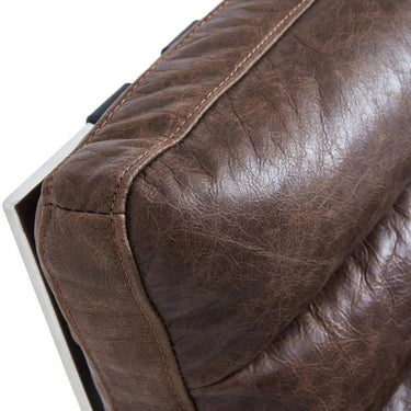 Beaubourg Leather Chair with Ottoman at Online8 Furniture Auckland NZ