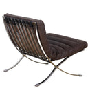 Beaubourg Leather Chair with Ottoman at Online8 Furniture Auckland NZ