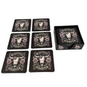 Beautiful Disaster Coasters Set/6 at Online8 Furniture Auckland NZ