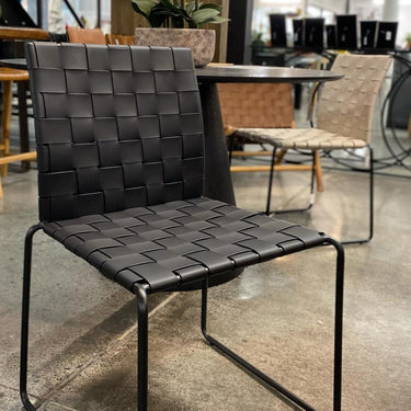 Beckett Dining Chair - Black at Online8 Furniture Auckland NZ