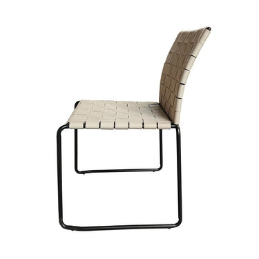 Beckett Dining Chair - Stone at Online8 Furniture Auckland NZ