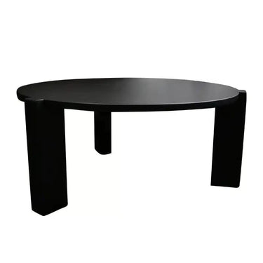 Bella Round Coffee Table - Black Stain at Online8 Furniture Auckland NZ