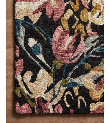 Bella Donna Rug - Black Berry at Online8 Furniture Auckland NZ
