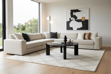 Bella Round Coffee Table - Black Stain at Online8 Furniture Auckland NZ