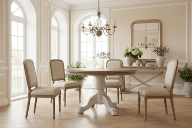 Belmore Round Dining Table - 1200mm at Online8 Furniture Auckland NZ