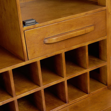 Bergen Retro Bar Unit | Wine Cabinet at Online8 Furniture Auckland NZ