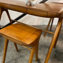 Bergen Retro Desk 115cm at Online8 Furniture Auckland NZ