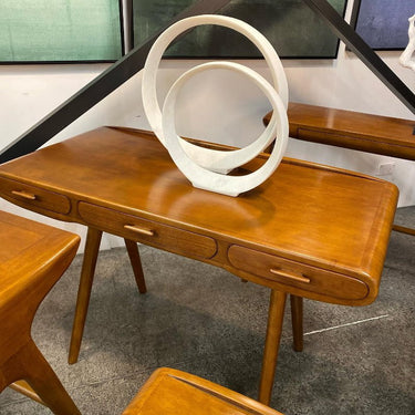 Bergen Sixties Desk with 3 Drawers at Online8 Furniture Auckland NZ