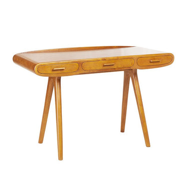 Bergen Sixties Desk with 3 Drawers at Online8 Furniture Auckland NZ