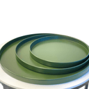 Bianca Metal Tray Set/3 - Green at Online8 Furniture Auckland NZ