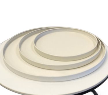 Bianca Metal Tray Set/3 - Sand at Online8 Furniture Auckland NZ