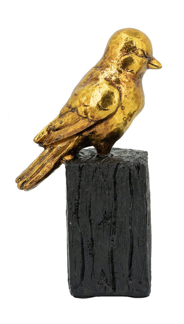 Bird on Stand - Gold at Online8 Furniture Auckland NZ