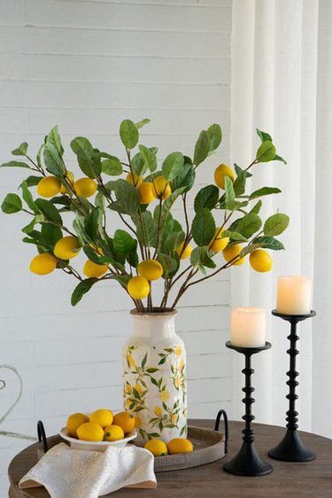 Black Candle Holder - Large at Online8 Furniture Auckland NZ