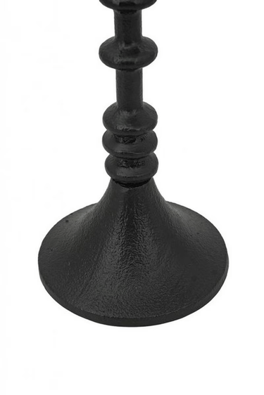 Black Candle Holder - Large at Online8 Furniture Auckland NZ