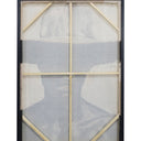 Black Cowboy Hand Painted Framed Canvas Wall Art at Online8 Furniture Auckland NZ