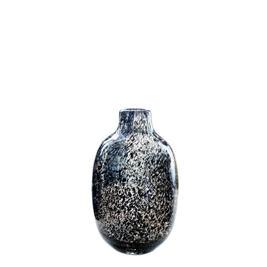 Black Leopard Print Tall Bud Vase at Online8 Furniture Auckland NZ