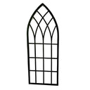 Black Metal Mirror - Indoor/Outdoor at Online8 Furniture Auckland NZ