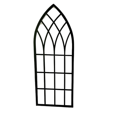 Black Metal Mirror - Indoor/Outdoor at Online8 Furniture Auckland NZ