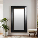Black Oak Wall Mirror - 1100mm at Online8 Furniture Auckland NZ