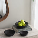 Black Teak Bowls - Set of 3 at Online8 Furniture Auckland NZ