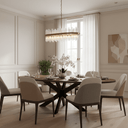 Foundry Parquet Oval Dining Table 2400 at Online8 Furniture Auckland NZ